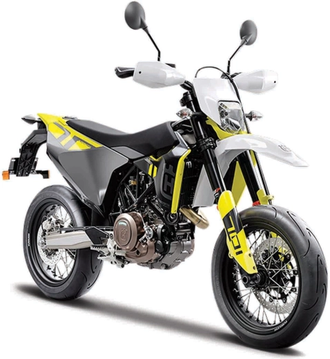 Maisto Husqvarna 701 Supermoto 2023 Motorcycle Model 1:12