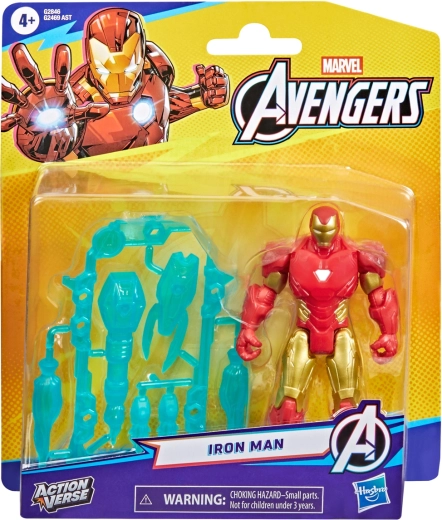 Hasbro Marvel Avengers ActionVerse Iron Mani märulifiguur