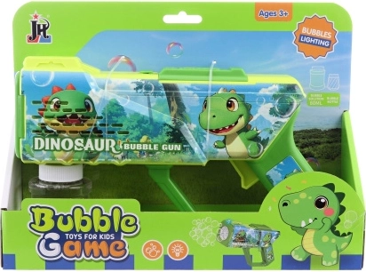 Dinosaur Bubble Gun with Batteries