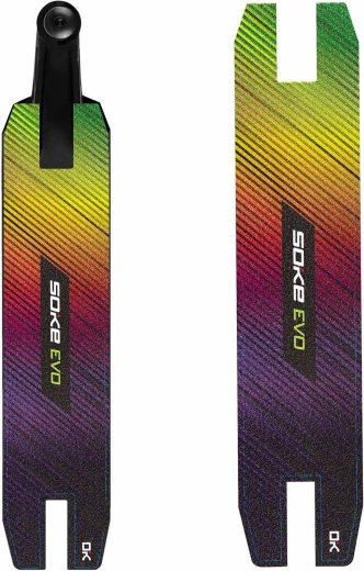Soke griptape freestyle tõukerattale Rainbow 47 × 10 cm – 1 tk