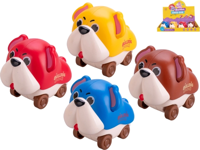 Interactive plastic puppy 7.5 cm – rolling toy for kids