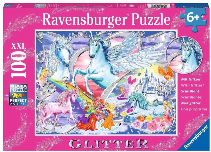 Sädelev pusle Hobuse unenägu XXL 100 tükki RAVENSBURGER
