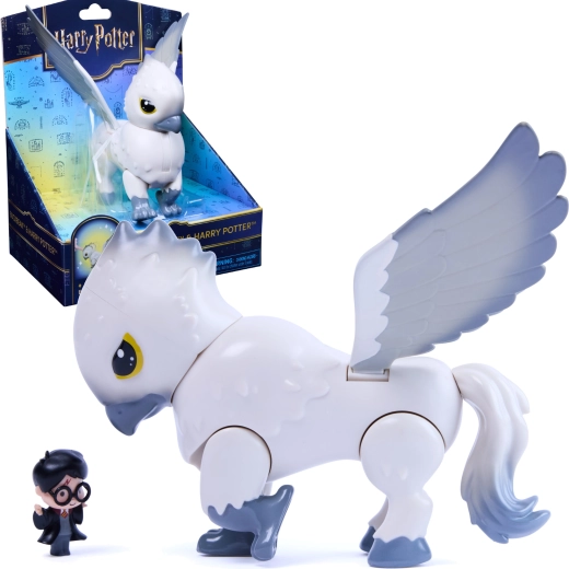 Spin Master Harry Potter Buckbeak (Klofan) hippogriff figure and mini Harry Potter figure - 1 piece