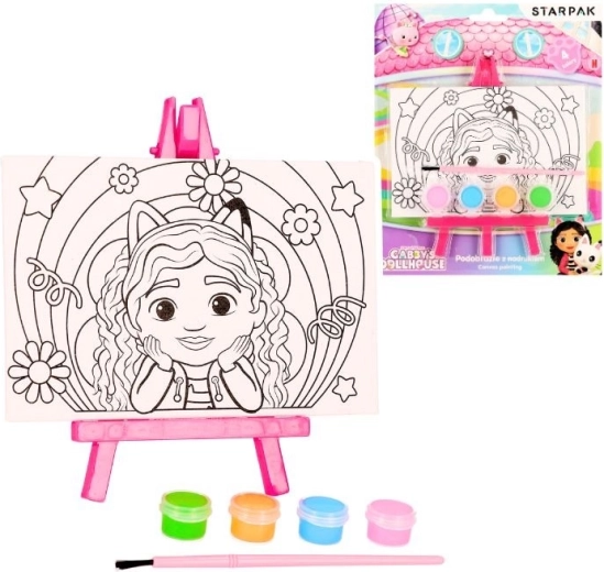 Maalimine lõuendile Gabby's Dollhouse – 1 tk