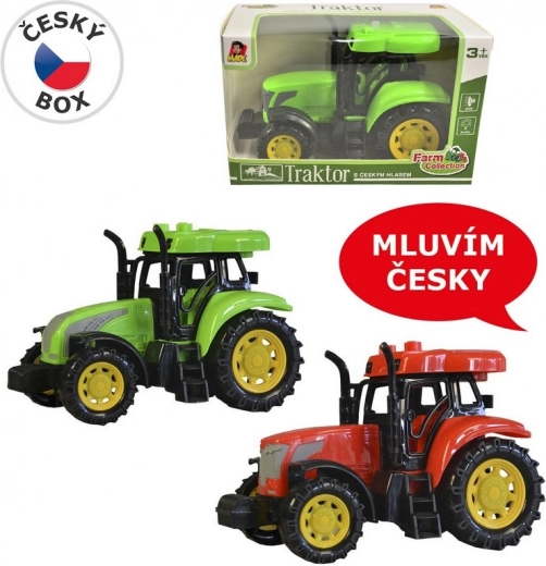 Traktor tšehhikeelse häälega, valguse ja heliga, 14 cm