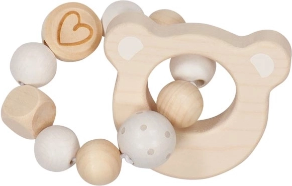 Goki motor ring with bear head for children