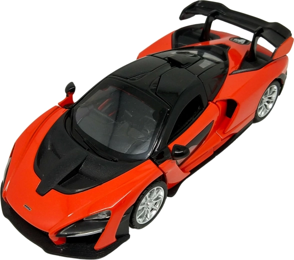Metallist auto mudel 1:32 McLaren Senna valguse ja heliga