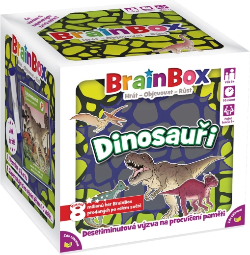 BrainBox Dinosaurs – memory card game