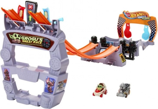 Hot Wheels RacerVerse Star Wars Grogu’s Great Race võidusõidurada
