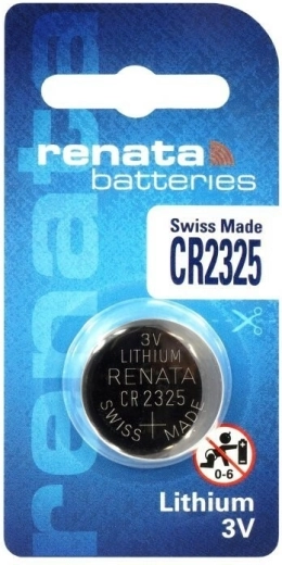 Renata CR2325 lithium button cell battery 3 V, 190 mAh