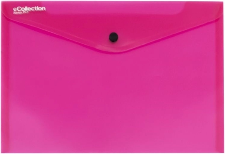 A4 eCollection Snap-Button Wallet Pink