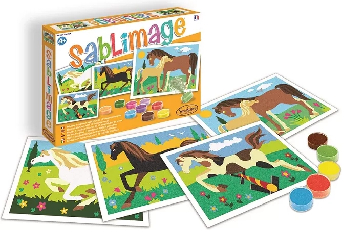 Sentosphere Sablimage mini sand pictures horses