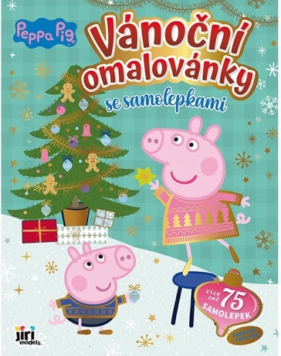 Christmas Coloring Book with Stickers – Peppa Pig