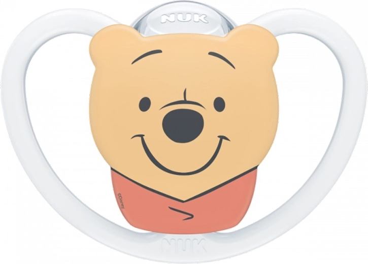 NUK Perfect Match Air Disney lutt Karupoeg Puhh 6–18 kuud valge
