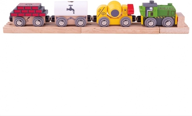 Bigjigs Rail puidust ehitusrong