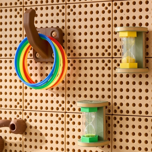 10 colorful rings for learning and fun