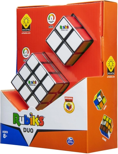 2-in-1 komplekt: Rubiku kuubik 2x2 ja 3x3 Spin Master