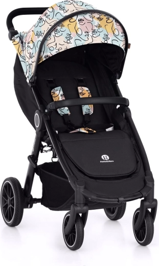 Petite&Mars sportkäru Street+ RWS black limited 100 faces