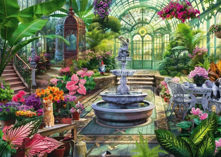 Puzzle Victorian Greenhouse 1000 Pieces SCHMIDT