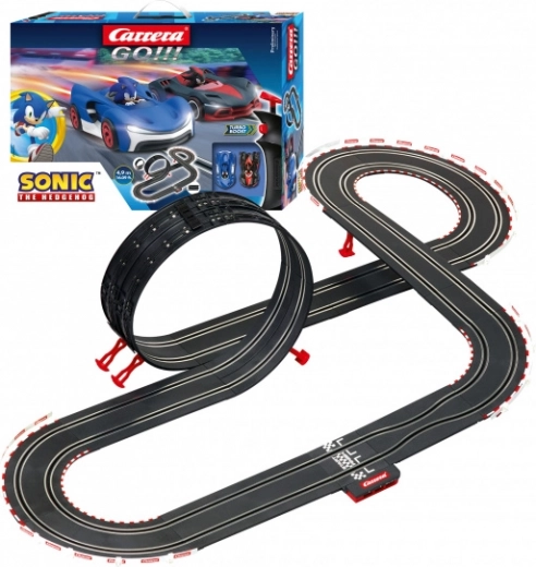 Autodraha Carrera GO Sonic pikkusega 4,9 m