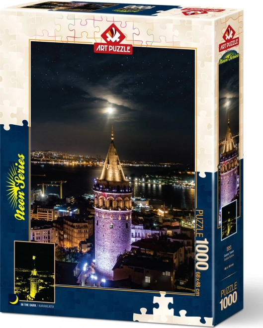 Helendav pusle Galata torn 1000 tükki
