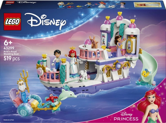 LEGO Disney printsessid Arieli kuninglik pulmapaat