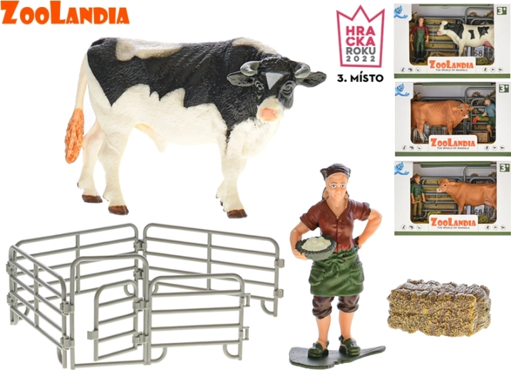 Zoolandia lehm lisatarvikutega – talufarmi mängufiguur (4 varianti)