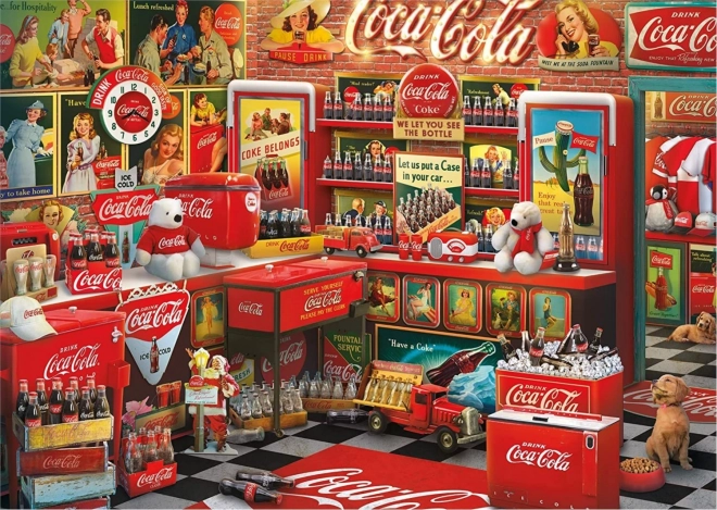 Pusle SCHMIDT Coca-Cola – nostalgiline pood, 1000 tükki