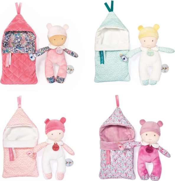 Doudou Baby in Pink Blanket