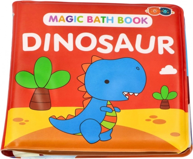 Võluline värvimuutev dinosaurustega vanniraamat