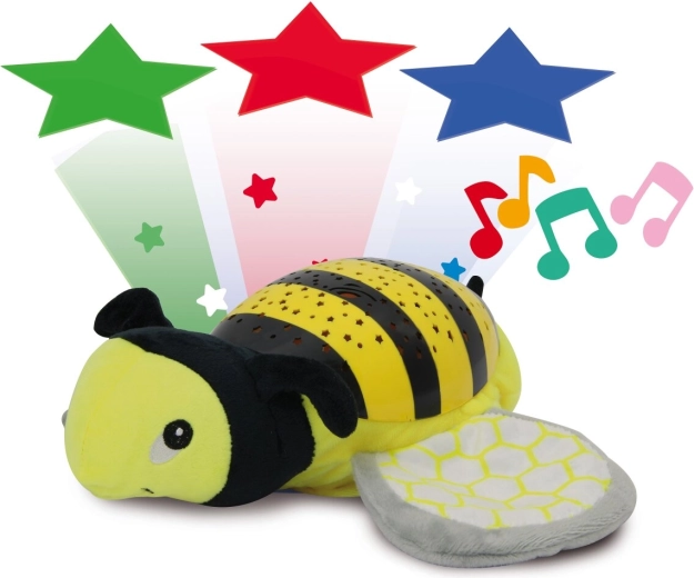 Öölamp projektori ja meloodiatega Jamara Dreamy Bee - 1 tk