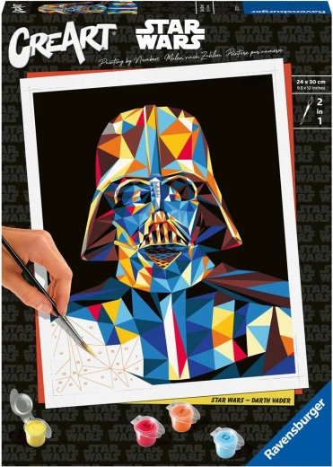 CreArt värvimine numbrite järgi: Star Wars Darth Vader
