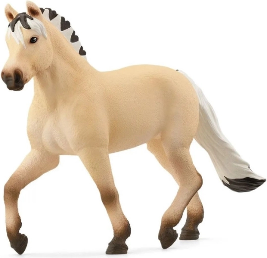 Norwegian Fjord horse mare figurine