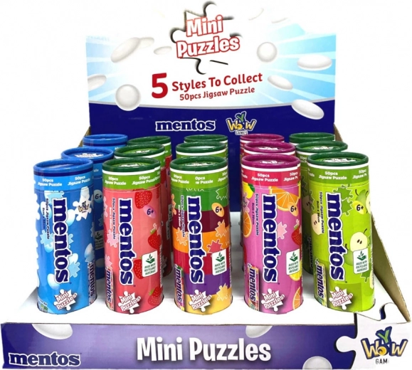 Mini pusle MENTOS 50 tükiga