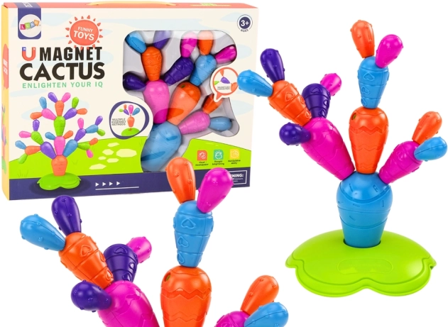 Magnetilised ehitusklotsid kaktus 16 tk