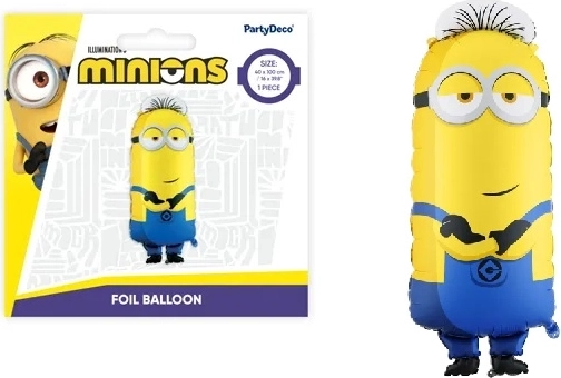 Fooliumõhupall Minion Tim 40 × 100 cm, assortii – 1 tk