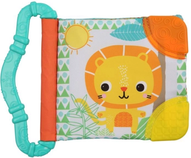 Teething baby book with crinkly pages BRIGHT STARTS, 3m+