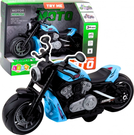 Children's motorcycle with light and sound effects Blue