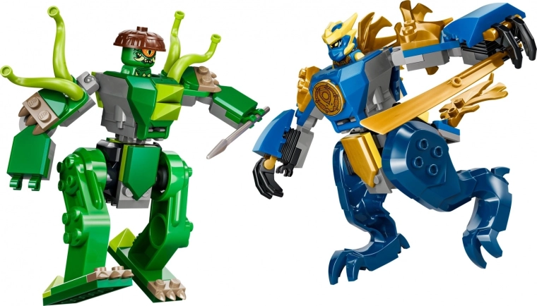 Kaks täielikult liigendatavat mehat eepilisteks lahinguteks