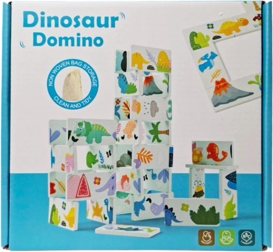 Puidust doomino – dinosaurused