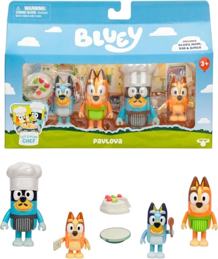 BLUEY figuuride komplekt – magustoidu aeg