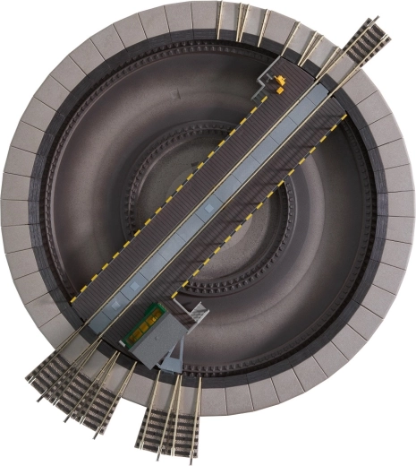 310 mm turntable bridge and faithful pit design