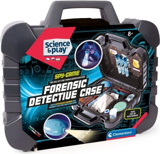 Clementoni Science & Play detektiivikohver heliefektidega