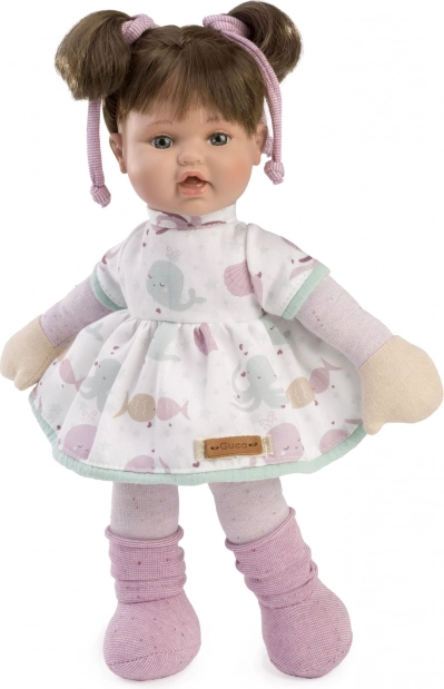 My First Doll with Soft Fabric Body 36 cm GUCA