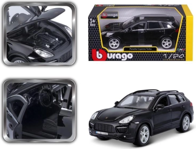 Mudel Porsche Cayenne Turbo must 1/24