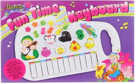 Kids' piano with animal sounds