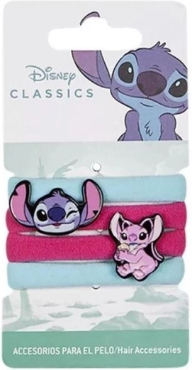 Juuksekummide komplekt Lilo ja Stitch (4 tk)