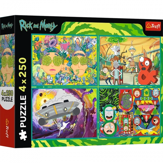 Pusle 4x250 Treflilt – Ricki ja Morty pöörane maailm