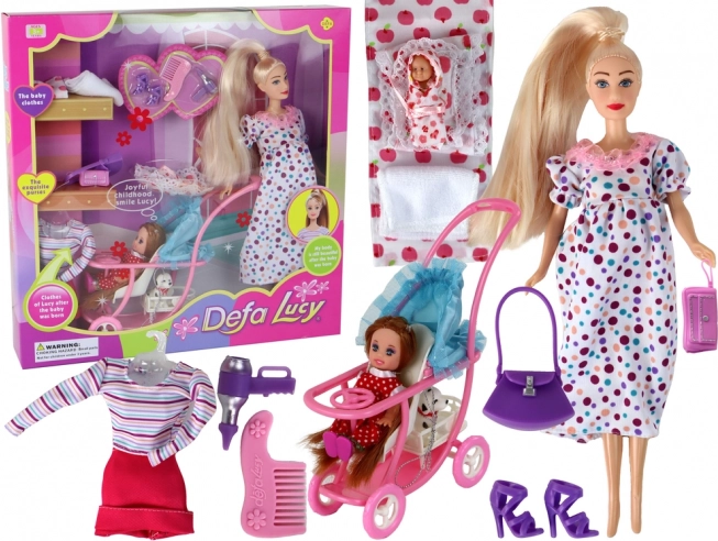 Rase nukk Lucy koos tarvikutega