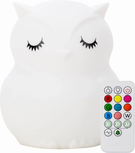 Silikoonist öölamp Öökull